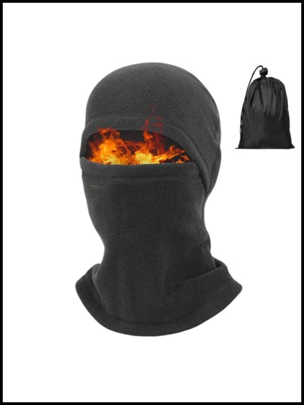 Fleece Balaclava Ski Mask Thermal Winter Face Cover Windproof for Men Women